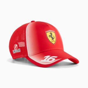 Scuderia Ferrari Replica Leclerc Trucker Hat