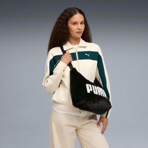Up Women's Slouchy Faux Fur Bag