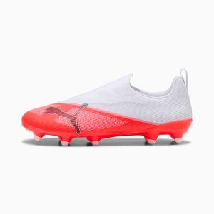 ULTRA 7 MATCH Kids' Firm/Artificial Ground Laceless Soccer Cleats