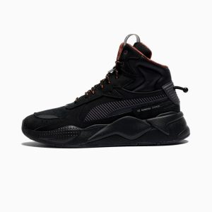 RS-X Mid Black Ice Mid-Top Sneakers