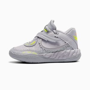MB.05 Metallic Little Kids' Basketball Shoes