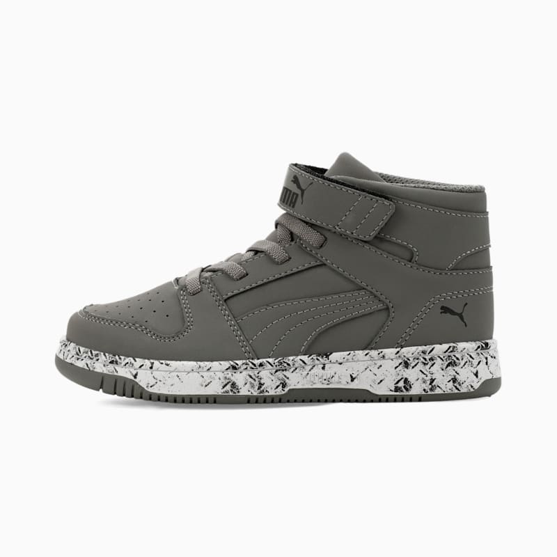 Rebound Layup Nubuck Trek Little Kids' Easy On Mid-Top Sneakers