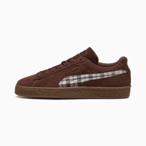 Suede Patch Sneakers