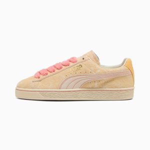 Suede CODA "Echo Points" Flaxen Sneakers