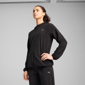 Run Velocity Women's Hooded  Zip-Up Running Jacket