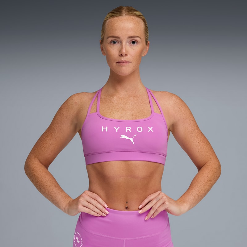 PUMA x HYROX Move Women's Moisture Wicking, Low Impact Sports Bra - Image 4