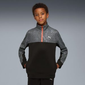 Train All Day Essentials Big Kids' Quarter-Zip Pullover