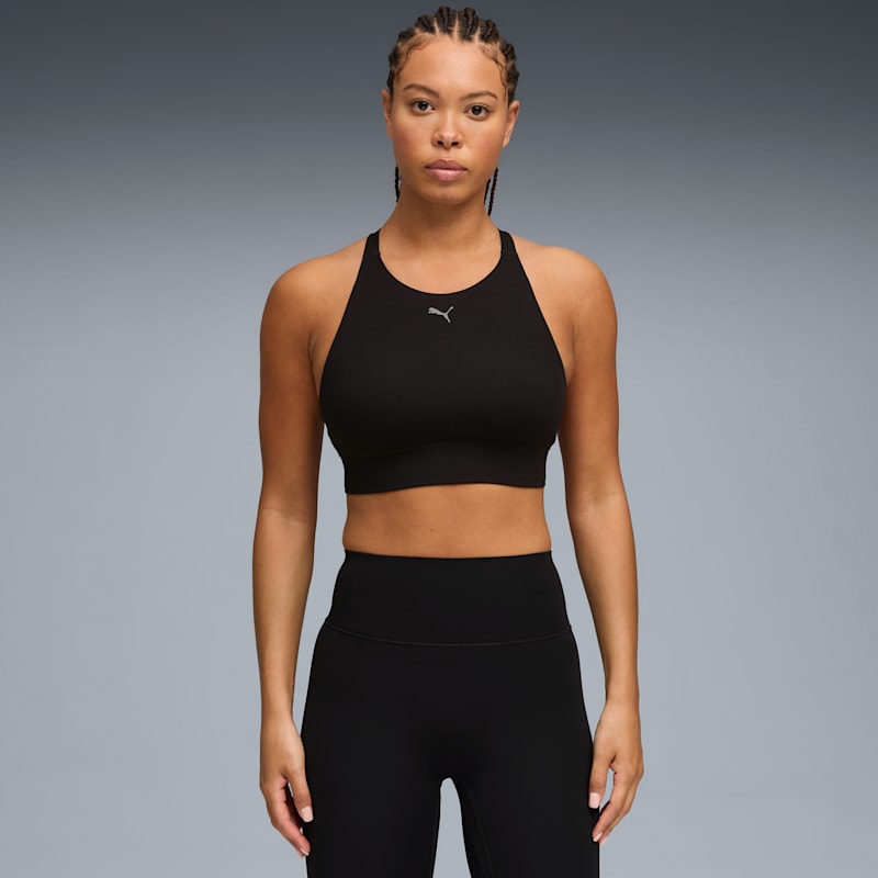 Shapeluxe High Neck Women's Moisture Wicking, Mid Impact Sports Bra