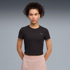 Cloudspun Ultra Soft Women's Ribbed Crop Training Tee