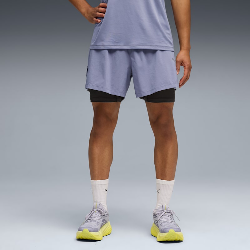 Dreamrun dryCELL Men's 5" Moisture Wicking 2-in-1 Running Shorts - Image 2
