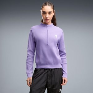 PUMA x SAYSKY Women's Half-Zip Performance Running Tee
