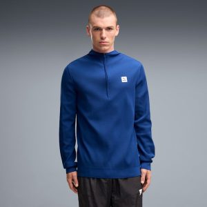 PUMA x SAYSKY Men's Half-Zip Long Sleeve Running Tee