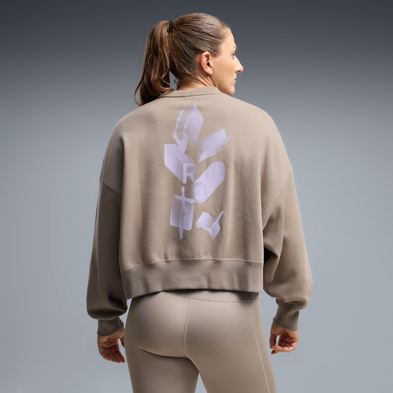 PUMA x HYROX Women's Heavyweight Crew Sweatshirt - Image 2