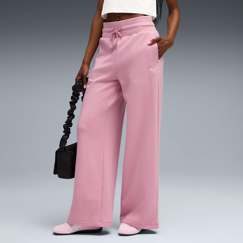 PUMA Wardrobe Essentials Women's Wide Leg Sweatpants - Image 2