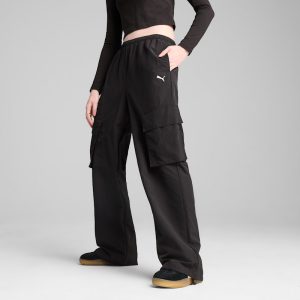 PUMA Wardrobe Essentials Women's Relaxed Cargo Pants