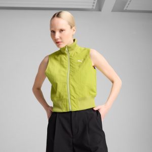 DARE TO Women's Full-Zip Woven Vest