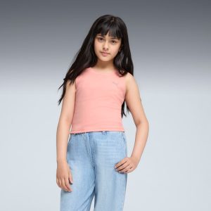 BUTTERFLY VIBE Big Kids' Ribbed Tank Top