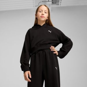 PUMA Wardrobe Essentials Big Kids' Short Length Hoodie