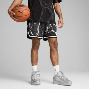 LaFrancé Written in Chrome Men's Basketball Shorts