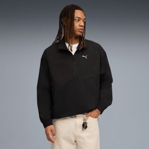 PUMATECH Men's Half-Zip Crew Neck Sweatshirt