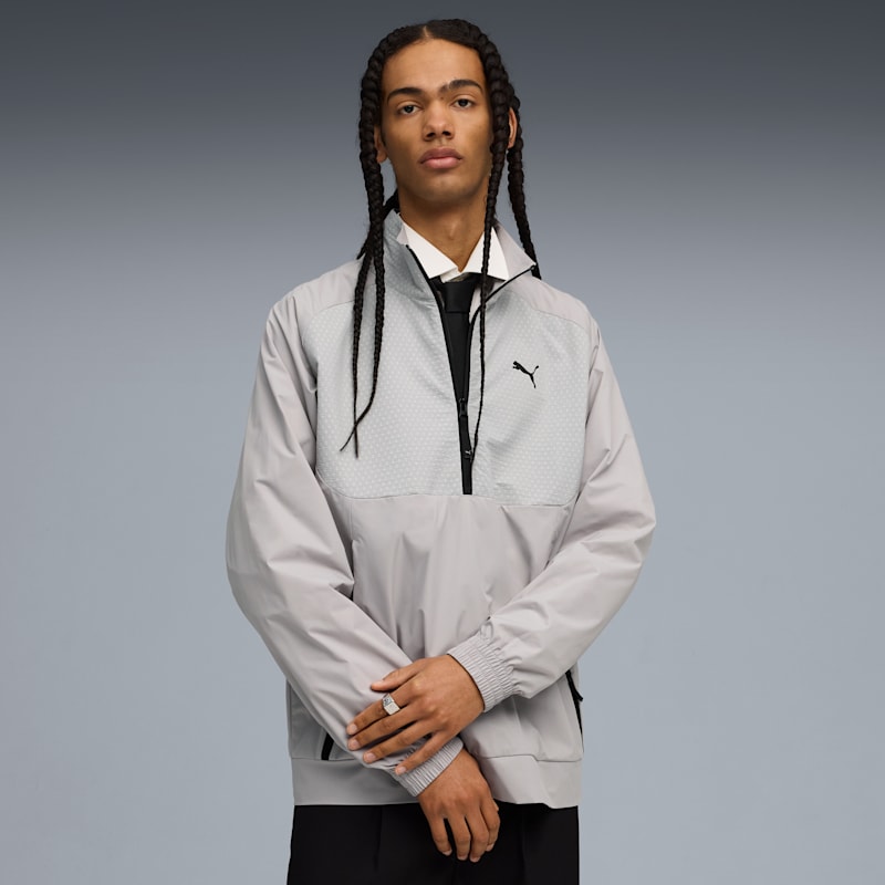 PUMATECH Men's Half-Zip Crew Neck Sweatshirt - Image 2