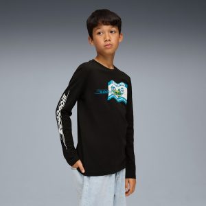 Super PUMA Big Kids' Long Sleeve Tee