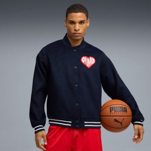 Sticker Pack Men's Basketball Varsity Jacket