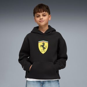 Scuderia Ferrari Big Kids' Colored Shield Hoodie
