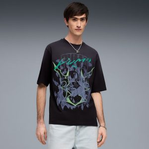 PUMATECH-X Men's Washed Boxy Tee