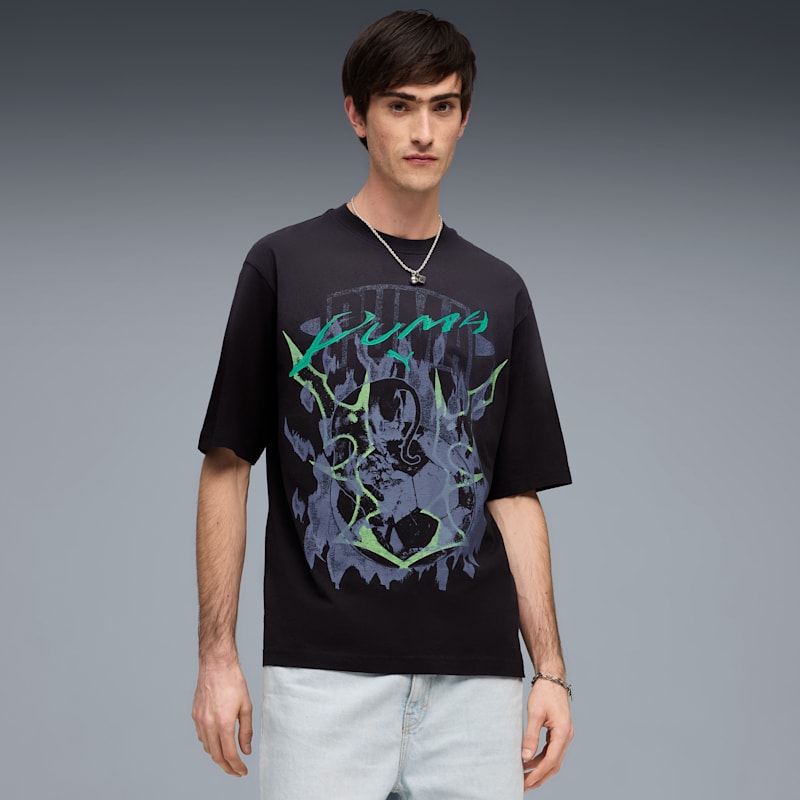 PUMATECH-X Men's Washed Boxy Tee
