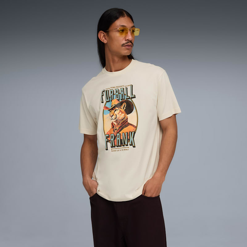House of Graphics Men's Cat Relaxed Tee