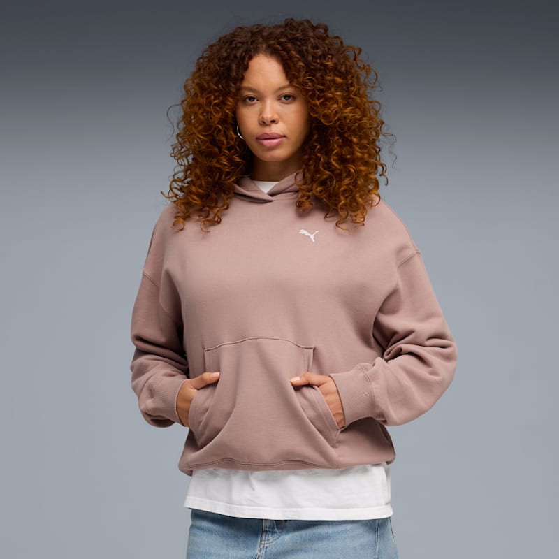 Peach Touch Women's Hoodie - Image 2