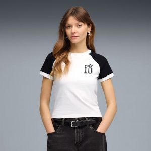 FUTURE.PUMA.ARCHIVE Women's Slim Ringer Tee