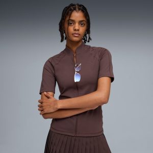T7 Women's Zip-Front Top