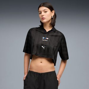 BMW M MOTORSPORT Women's Cropped Polo