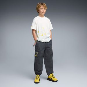 PUMA x POKÉMON Big Kids' Relaxed Cargo Pants