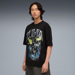 House of Graphics Men's Vintage Cat Boxy Tee