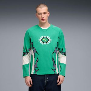PUMATECH-X Men's Long Sleeve Waffle Shirt