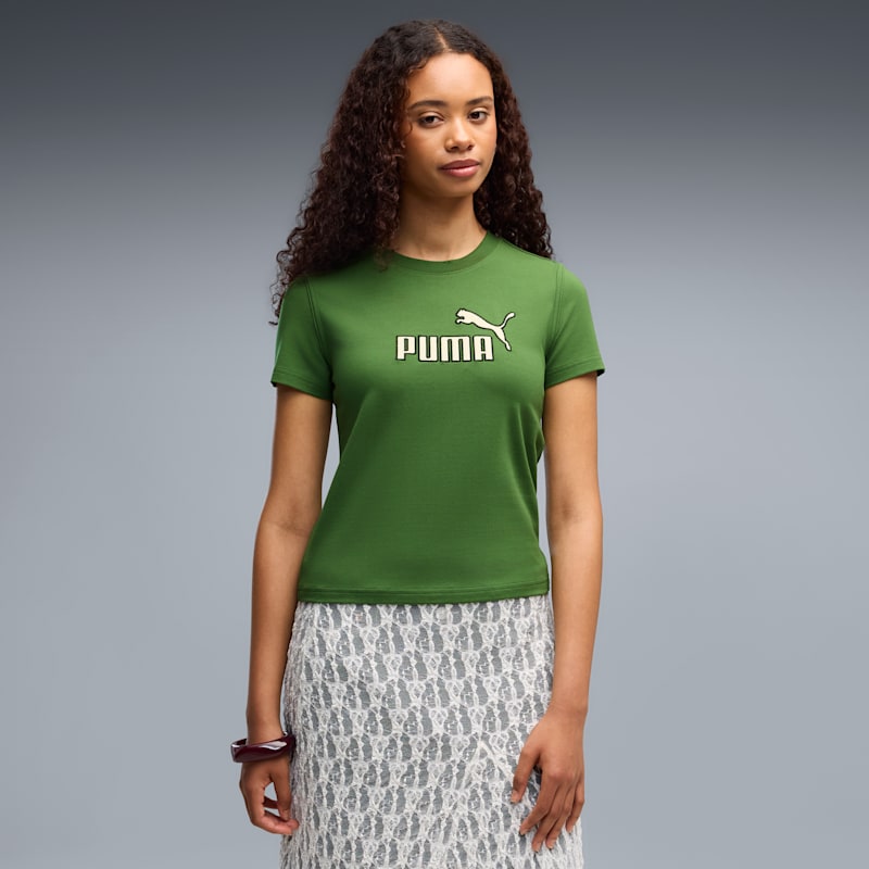 PUMA Elevated Essentials Women's Slim Tee - Image 2