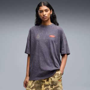FUTURE.PUMA.ARCHIVE Women's Washed Oversized Graphic Tee