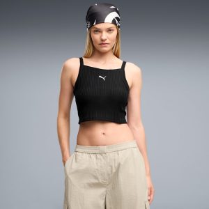 PUMA Essentials Women's Ribbed Crop Top