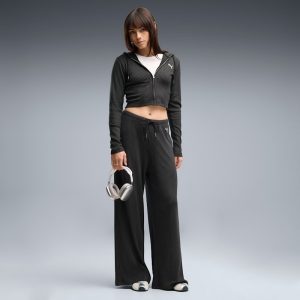 PUMA Essentials Women's Ribbed Wide Leg Pants