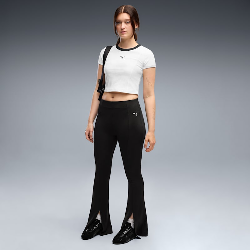 PUMA Essentials Women's Flared Pintuck Tights