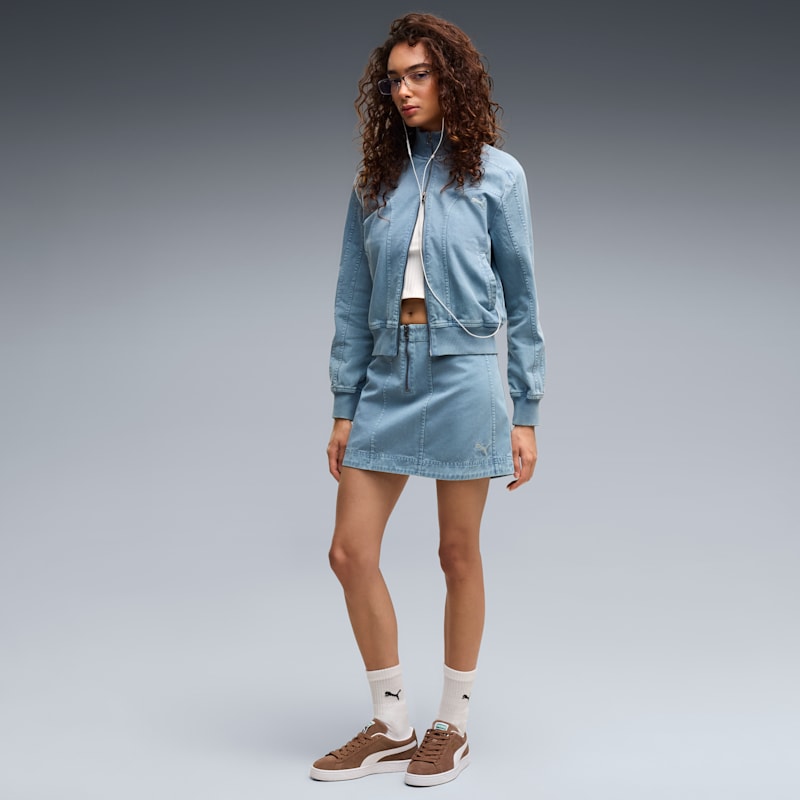 FUTURE.PUMA.ARCHIVE Women's Washed Twill Skirt - Image 2