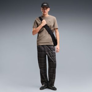 T7 Men's Relaxed Tartan T7 Track Pants