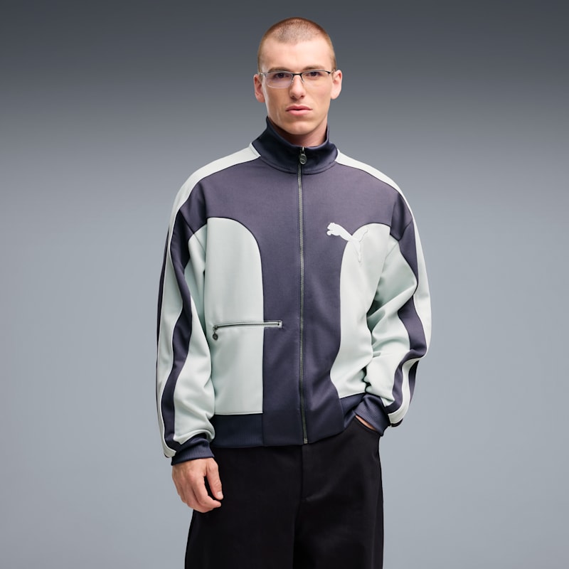 T7 Love Of The Cat Men's Relaxed T7 Track Jacket - Image 2