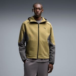 PUMATECH Men's Relaxed Zip-Up Hoodie