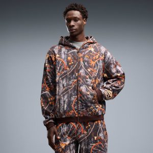 Dylan Wildcat Men's Zip-Up Basketball Hoodie