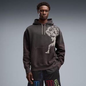 Memory Lane Men's Fleece Basketball Hoodie