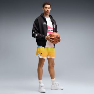 LaFrancé Heem Aerospace Men's Mesh Relaxed Basketball Shorts